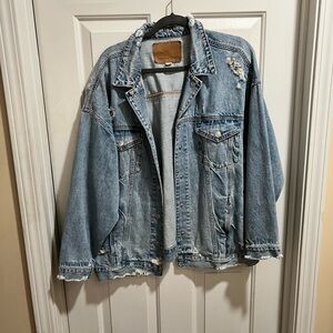 American Eagle Outfitters Blue Jean Jacket